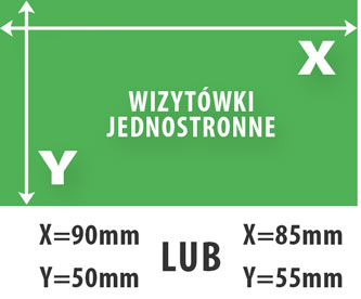 wizytówki jednostronne jednostronne wizytówki Warszawa